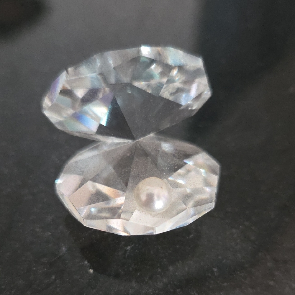 Swarovski Crystal with Pearl Accent